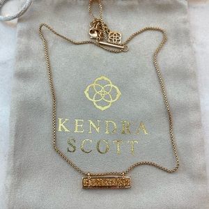 Kendra Scott Rose Gold Necklace